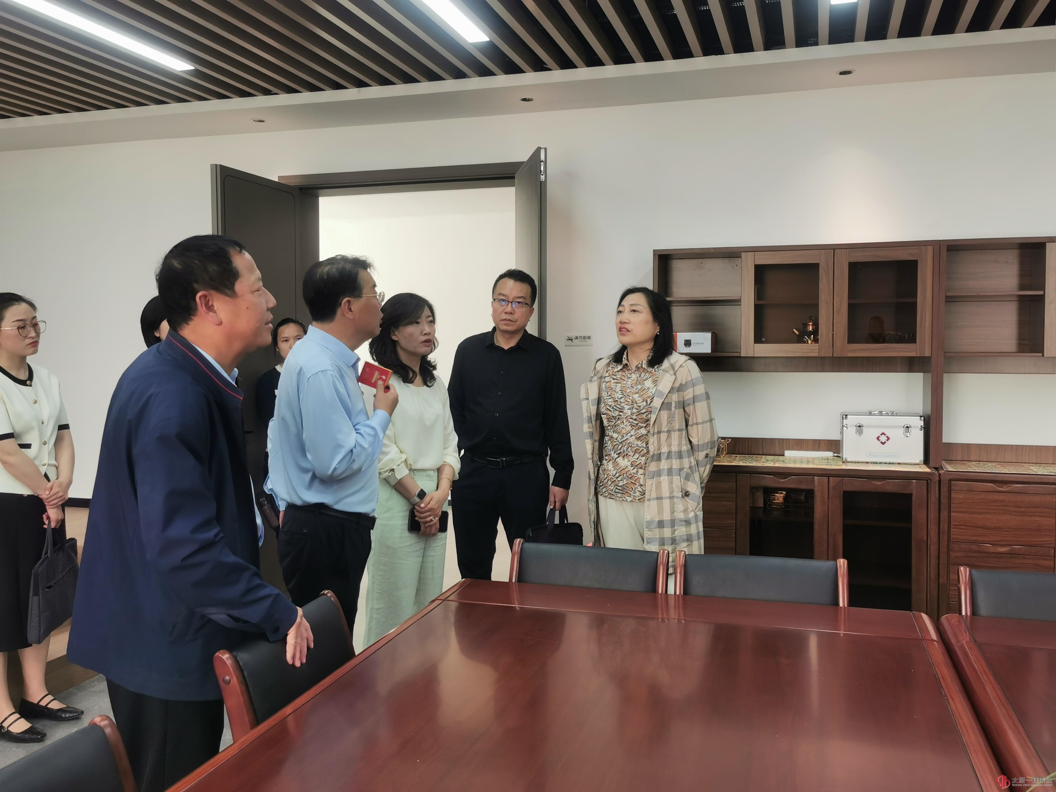 市委意識形態(tài)專項(xiàng)檢查組蒞臨太原一建調(diào)研指導(dǎo)工作